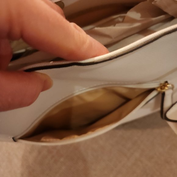 Nicole Miller New York White Purse Bag NWT - Picture 9 of 15